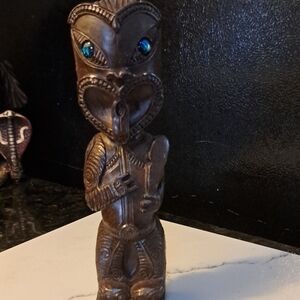 Handcrafted Wooden Tribal Figurine
